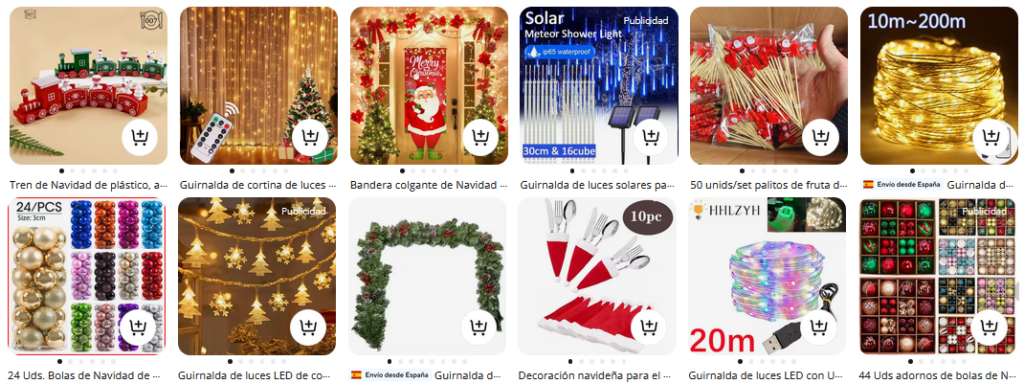 Navidad productos ofertas lo mas buscado, todos los paises e idiomas. Christmas products offers most sought after, all countries and languages.