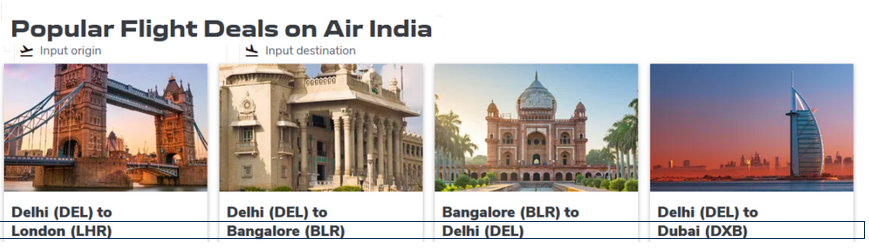 Air India is the flag carrier airline of India. It is owned by Air India Limited, a Tata Group enterprise and operates a fleet of Airbus and Boeing aircraft serving 102 domestic and international destinations. 