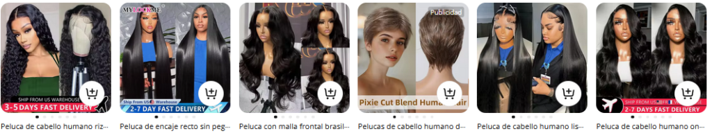 Peluca de cabello humano rizado para mujer, postizo de encaje Frontal 100%, 30, 32 pulgadas, indio, Remy, 200%, 13x4, 13x6, prearrancado
296 vendidos
61,92€
Ahorra 161,49€
Envío gratis
MYLOCKME Outlets Fast Delivery Store
Peluca de encaje recto sin pegamento, cabello humano precortado, listo para usar, 13x4, 13x6, 6x4, 5x5, HdPeluca de encaje recto sin pegamento, cabello humano precortado, listo para usar, 13x4, 13x6, 6x4, 5x5, HdPeluca de encaje recto sin pegamento, cabello humano precortado, listo para usar, 13x4, 13x6, 6x4, 5x5, HdPeluca de encaje recto sin pegamento, cabello humano precortado, listo para usar, 13x4, 13x6, 6x4, 5x5, HdPeluca de encaje recto sin pegamento, cabello humano precortado, listo para usar, 13x4, 13x6, 6x4, 5x5, HdPeluca de encaje recto sin pegamento, cabello humano precortado, listo para usar, 13x4, 13x6, 6x4, 5x5, Hd
Peluca de encaje recto sin pegamento, cabello humano precortado, listo para usar, 13x4, 13x6, 6x4, 5x5, Hd
4.000+ vendidos
39,19€
Ahorra 107,96€
Envío gratis
MYLOCKME Fast Delivery Store
Peluca con malla frontal brasileña HD transparente 4X4 13x4 13x6, pelucas de cabello humano 100% prearrancadas para mujeresPeluca con malla frontal brasileña HD transparente 4X4 13x4 13x6, pelucas de cabello humano 100% prearrancadas para mujeresPeluca con malla frontal brasileña HD transparente 4X4 13x4 13x6, pelucas de cabello humano 100% prearrancadas para mujeresPeluca con malla frontal brasileña HD transparente 4X4 13x4 13x6, pelucas de cabello humano 100% prearrancadas para mujeresPeluca con malla frontal brasileña HD transparente 4X4 13x4 13x6, pelucas de cabello humano 100% prearrancadas para mujeresPeluca con malla frontal brasileña HD transparente 4X4 13x4 13x6, pelucas de cabello humano 100% prearrancadas para mujeres
Peluca con malla frontal brasileña HD transparente 4X4 13x4 13x6, pelucas de cabello humano 100% prearrancadas para mujeres
60 vendidos
159,09€
Ahorra 354,09€
Envío gratis
MYLOCKME Fast Delivery Store
Pelucas de cabello humano de mezcla recta Natural marrón para mujeres, cabello de uso diario, corte Pixie corto en capas, peluca barata hecha a máquinaPelucas de cabello humano de mezcla recta Natural marrón para mujeres, cabello de uso diario, corte Pixie corto en capas, peluca barata hecha a máquinaPelucas de cabello humano de mezcla recta Natural marrón para mujeres, cabello de uso diario, corte Pixie corto en capas, peluca barata hecha a máquinaPelucas de cabello humano de mezcla recta Natural marrón para mujeres, cabello de uso diario, corte Pixie corto en capas, peluca barata hecha a máquinaPelucas de cabello humano de mezcla recta Natural marrón para mujeres, cabello de uso diario, corte Pixie corto en capas, peluca barata hecha a máquinaPelucas de cabello humano de mezcla recta Natural marrón para mujeres, cabello de uso diario, corte Pixie corto en capas, peluca barata hecha a máquina
Pelucas de cabello humano de mezcla recta Natural marrón para mujeres, cabello de uso diario, corte Pixie corto en capas, peluca barata hecha a máquina
2 vendidos
37,19€
Oferta anticipada, solo quedan 10
Envío gratis
Allbell Human Hair Wig Store
Publicidad
Peluca de cabello humano liso para mujer, postizo de encaje Frontal 360 completo, de 30, 36 pulgadas, 13x4, 13x6, transparentePeluca de cabello humano liso para mujer, postizo de encaje Frontal 360 completo, de 30, 36 pulgadas, 13x4, 13x6, transparentePeluca de cabello humano liso para mujer, postizo de encaje Frontal 360 completo, de 30, 36 pulgadas, 13x4, 13x6, transparentePeluca de cabello humano liso para mujer, postizo de encaje Frontal 360 completo, de 30, 36 pulgadas, 13x4, 13x6, transparentePeluca de cabello humano liso para mujer, postizo de encaje Frontal 360 completo, de 30, 36 pulgadas, 13x4, 13x6, transparentePeluca de cabello humano liso para mujer, postizo de encaje Frontal 360 completo, de 30, 36 pulgadas, 13x4, 13x6, transparente
Peluca de cabello humano liso para mujer, postizo de encaje Frontal 360 completo, de 30, 36 pulgadas, 13x4, 13x6, transparente
57 vendidos
37,4€
Ahorra 103,96€
Envío gratis
Bling Hair Factory Fast Delivery Store
Peluca de cabello humano ondulado, postizo de encaje Frontal transparente 13x6, largo peruano, mojado y ondulado, sin pegamento, promoción, 360Peluca de cabello humano ondulado, postizo de encaje Frontal transparente 13x6, largo peruano, mojado y ondulado, sin pegamento, promoción, 360Peluca de cabello humano ondulado, postizo de encaje Frontal transparente 13x6, largo peruano, mojado y ondulado, sin pegamento, promoción, 360Peluca de cabello humano ondulado, postizo de encaje Frontal transparente 13x6, largo peruano, mojado y ondulado, sin pegamento, promoción, 360Peluca de cabello humano ondulado, postizo de encaje Frontal transparente 13x6, largo peruano, mojado y ondulado, sin pegamento, promoción, 360Peluca de cabello humano ondulado, postizo de encaje Frontal transparente 13x6, largo peruano, mojado y ondulado, sin pegamento, promoción, 360
Peluca de cabello humano ondulado, postizo de encaje Frontal transparente 13x6, largo peruano, mojado y ondulado, sin pegamento, promoción, 360
16 vendidos